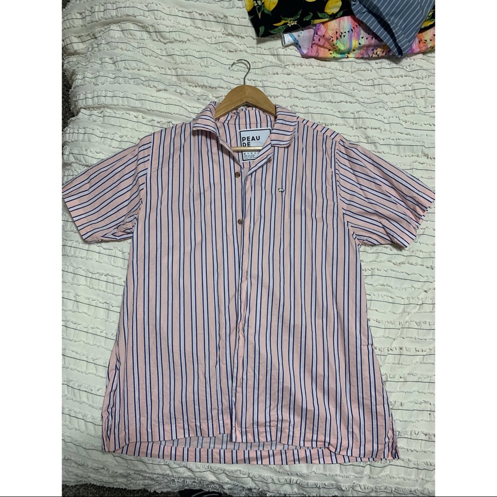 Peau De Loup androgynous button up